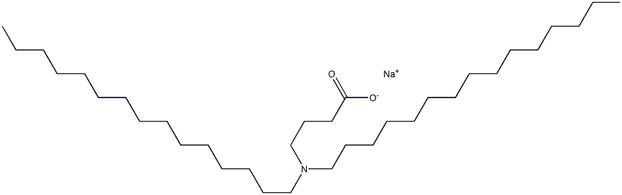 4-(Dipentadecylamino)butyric acid sodium salt