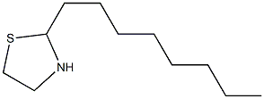 2-オクチルチアゾリジン 化学構造式