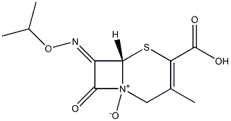 7-[(E)-(Isopropyloxy)imino]-3-methyl-4-carboxycepham-3-ene 1-oxide