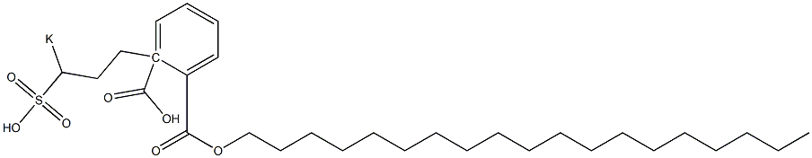 Phthalic acid 1-nonadecyl 2-(3-potassiosulfopropyl) ester