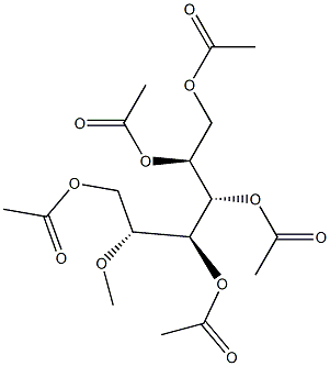 2-O-Methyl-1-O,3-O,4-O,5-O,6-O-pentaacetyl-L-glucitol