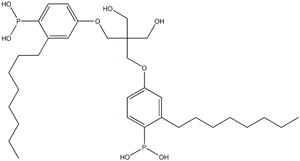 P,P'-[2,2-Bis(3-octylphenoxymethyl)-1,3-propanediylbis(oxy)]bisphosphonous acid