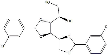 1-O,2-O:3-O,4-O-Bis(3-chlorobenzylidene)-D-glucitol