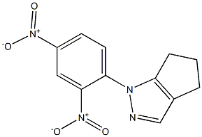 1,4,5,6-Tetrahydro-1-(2,4-dinitrophenyl)cyclopentapyrazole