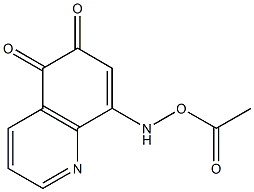 8-[(Acetoxy)amino]quinoline-5,6-dione