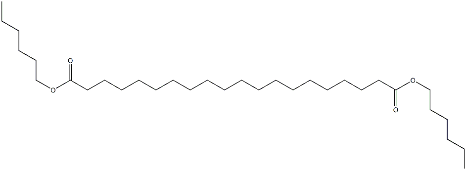 イコサン二酸ジヘキシル 化学構造式