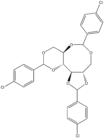 1-O,5-O:2-O,3-O:4-O,6-O-Tris(4-chlorobenzylidene)-D-glucitol