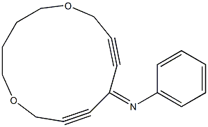 10-Phenylimino-1,6-dioxacyclotrideca-8,11-diyne
