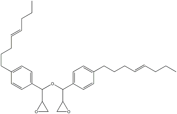 4-(4-Octenyl)phenylglycidyl ether Structure