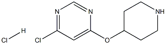 6-Chloro-4-pyrimidinyl 4-piperidinyl etherhydrochloride