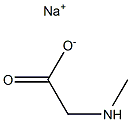 N-甲基甘氨酸钠盐(约40的水溶液), , 结构式