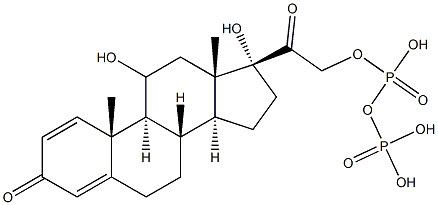 Prednisolone Diphosphate Structure