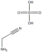 氨基乙腈硫酸氢盐 结构式