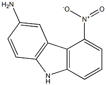 3-amino-5-nitro-carbazole Structure