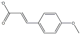 P-methoxy cinnamate Structure