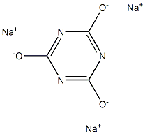 三聚氰酸钠 结构式