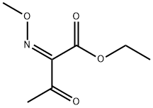 (Z)-2-(Methoxyimino)-3-oxo-butanoic Acid Ethyl Ester Struktur