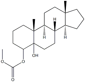 4-androstene glycol methyl carbonate Structure
