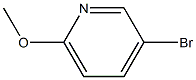 3-溴-6-甲氧基吡啶 结构式