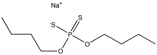 Sodium dibutyl dithiophosphate Structure