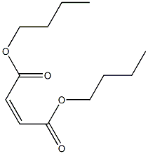顺丁烯二酸二丁脂, , 结构式