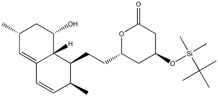 (4S,6S)-4-(tert-Butyldimethylsilyloxy)-6-(2-((1S,2S,6R,8S,8aR)-8-hydroxy-2,6-dimethyl-1,2,6,7,8,8a-hexahydronaphthalen-1-yl)ethyl)tetrahydro-2H-pyran-2-one