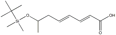 2,4-Octadienoic acid, 7-(t-butyldimethylsilyloxy)-|