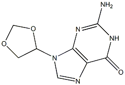 9-(1,3-dioxolan-4-yl)guanine