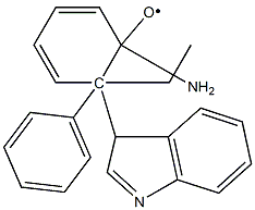 1,2-dihydro-2-ethyl-2-phenyl-3H-indole-3-phenylimino-1-oxyl