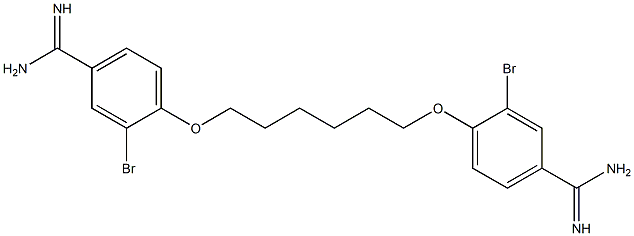 1,6-DI(4-AMIDINO-2-BROMOPHENOXY)-N-HEXANE