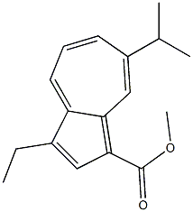 METHYL-3-ETHYL-7-ISOPROPYL-1-AZULENECARBOXYLATE