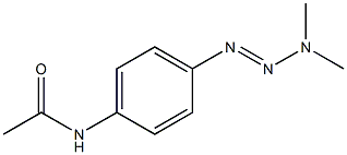 1-(4-ACETAMIDOPHENYL)-3,3-DIMETHYLTRIAZENE Structure