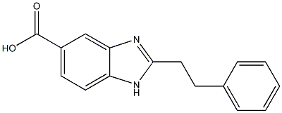 2-Phenethyl-1H-benzoimidazole-5-carboxylic acid