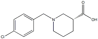 (3R)-1-(4-chlorobenzyl)piperidine-3-carboxylic acid