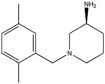 (3S)-1-(2,5-dimethylbenzyl)piperidin-3-amine
