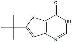 6-TERT-BUTYL-3H-THIENO[3,2-D]PYRIMIDIN-4-ONE 95% Structure