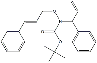 TERT-BUTYL [N-(CINNAMYLOXY)N-(1-PHENYLALLYL)] CARBAMATE