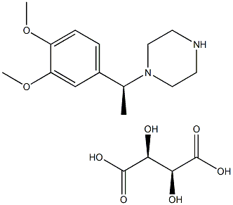 1-[(S)-1-(3,4-DIMETHOXY-PHENYL)-ETHYL]-PIPERAZINE, D-TARTARATE