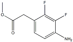 METHYL 4-AMINO-2,3-DIFLUOROPHENYACETATE
