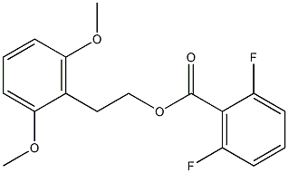 2,6-dimethoxyphenethyl 2,6-difluorobenzoate