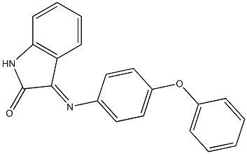 3-[(4-phenoxyphenyl)imino]-1H-indol-2-one