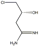 (R )-4-chloro-3-hydroxybutanamidine Structure
