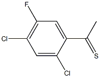 1-(2,4-dichloro-5-fluorophenyl)ethanethione