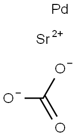 Palladium/Strontium  Carbonate