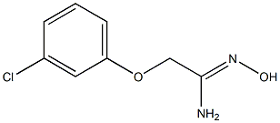 (1Z)-2-(3-chlorophenoxy)-N'-hydroxyethanimidamide