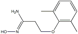 (1Z)-3-(2,6-dimethylphenoxy)-N'-hydroxypropanimidamide