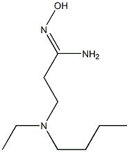 (1Z)-3-[butyl(ethyl)amino]-N'-hydroxypropanimidamide