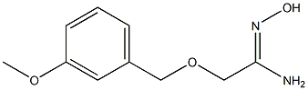 (1Z)-N'-hydroxy-2-[(3-methoxybenzyl)oxy]ethanimidamide