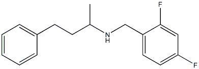 [(2,4-difluorophenyl)methyl](4-phenylbutan-2-yl)amine