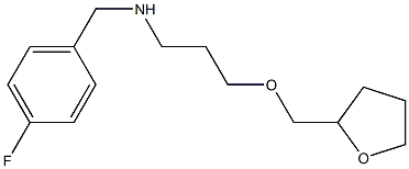 [(4-fluorophenyl)methyl][3-(oxolan-2-ylmethoxy)propyl]amine